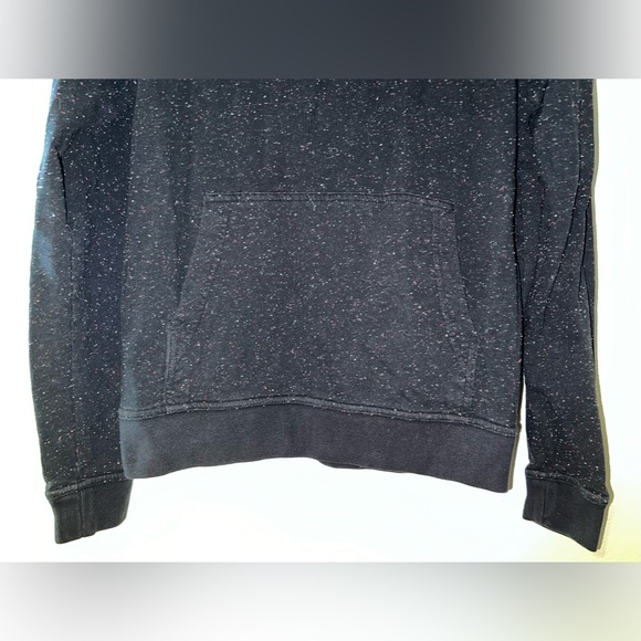 NIKE Sportswear Women’s Black Cowl Speckled Neck Funnel Hoodie! Size Small. - Picture 3 of 12